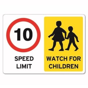 Watch for Children + 10