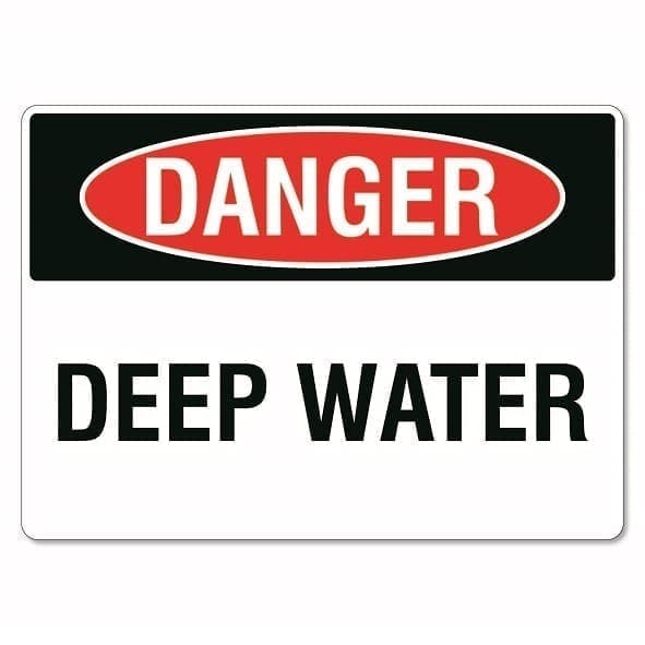 Danger Deep Water