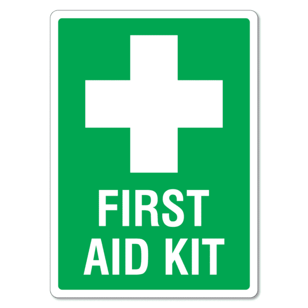 First Aid Kit Sign - The Signmaker
