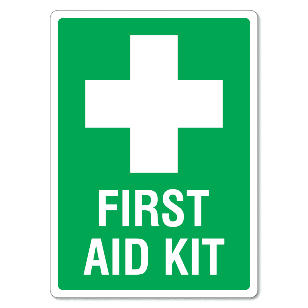 First Aid Kit Sign Printable