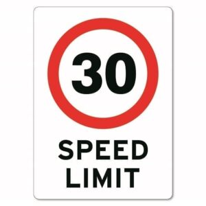 Speed Limit 30