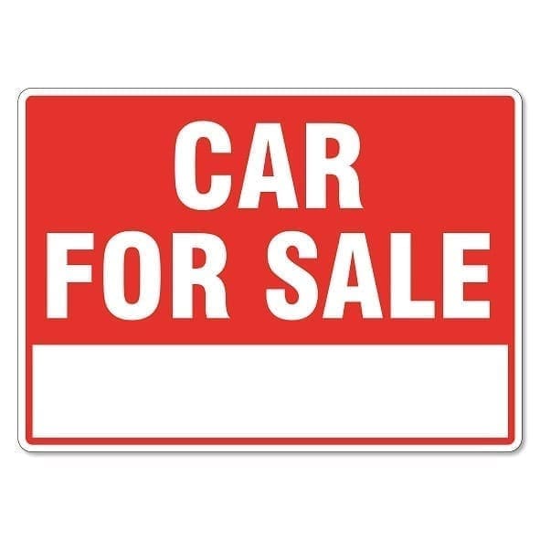 For Sale Sign - Car For Sale - The Signmaker