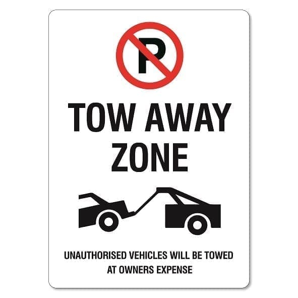 Tow Away Zone Portrait