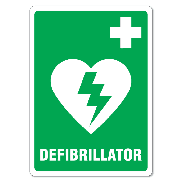 Free Printable Defibrillator Signs
