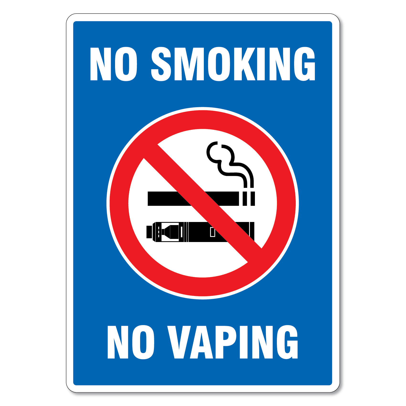 No Smoking No Vaping Sign The Signmaker