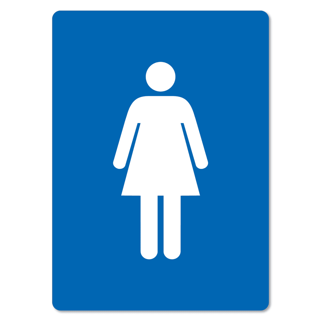 Female Toilet Sign - Symbol Only - The Signmaker