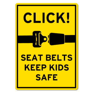 Click! Seat Belts Keep Kids Safe