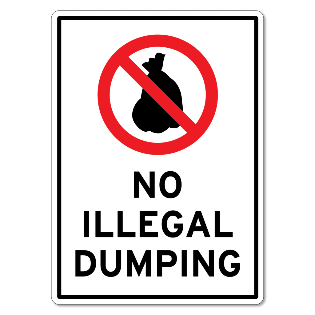 No Dumping