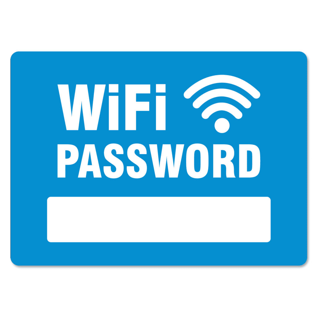 Wifi password