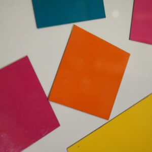 Magnetic Coloured Tiles