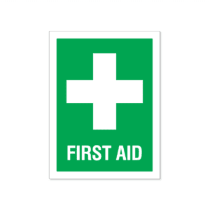 First Aid Kit Sticker