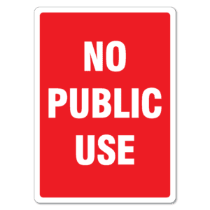 No Public Use