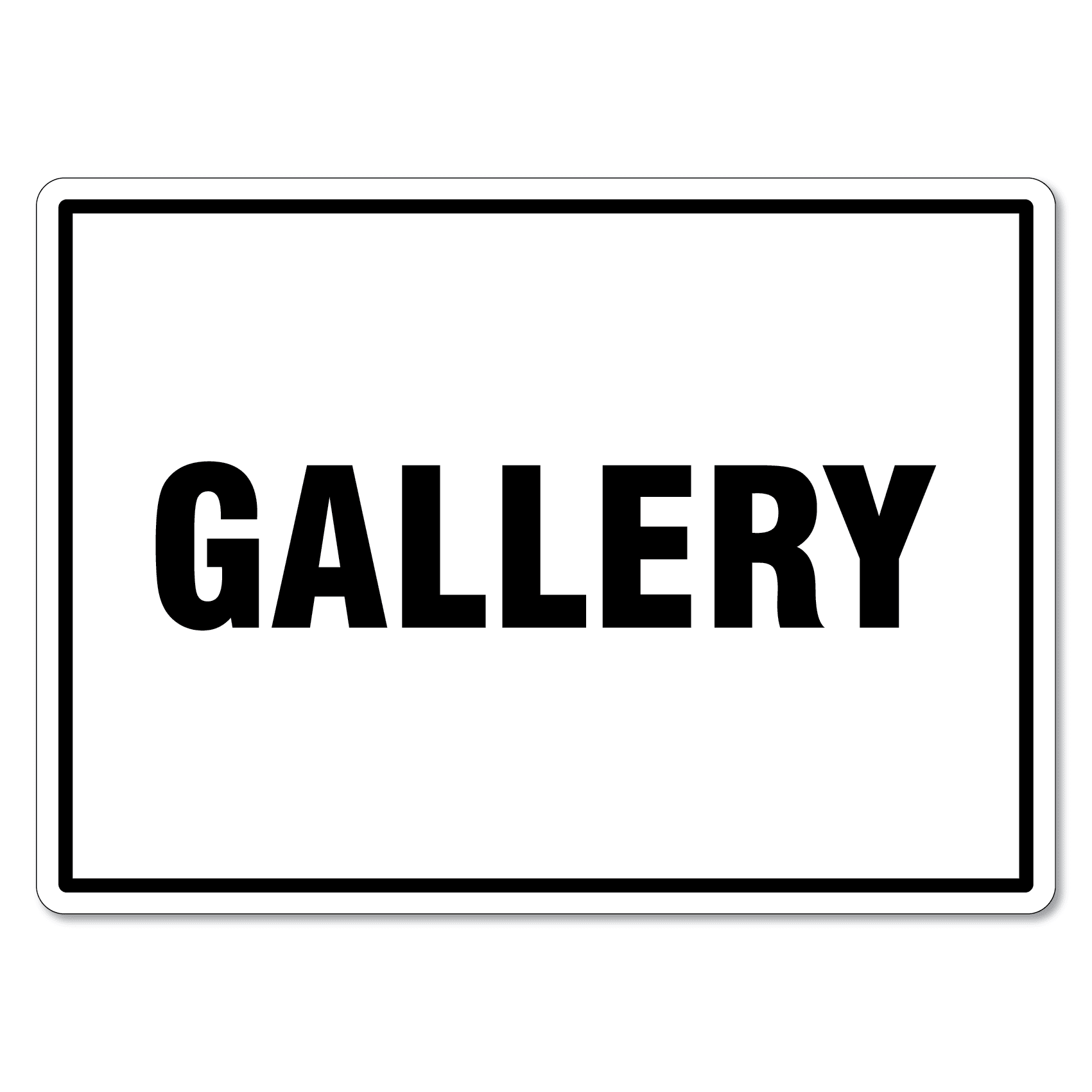 Gallery Sign - The Signmaker