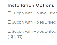 Installation Options