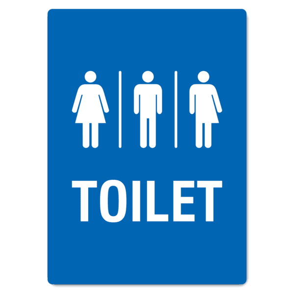 Gender Neutral Toilet Sign