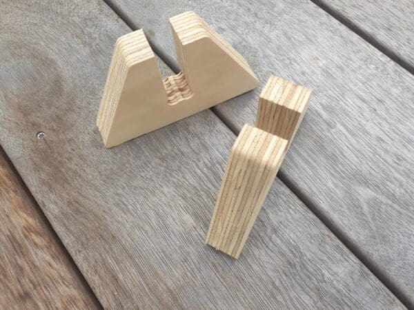 Feet for Plywood Letter Set