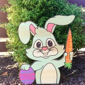 Plywood Easter Bunny