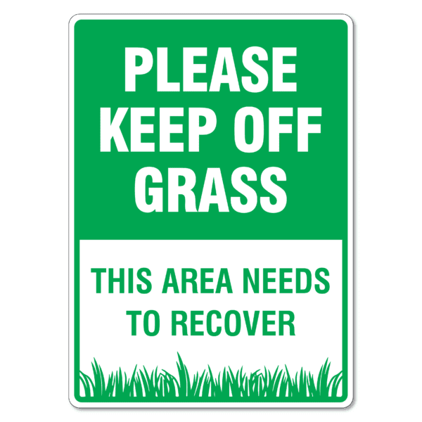 Please Keep Off Grass