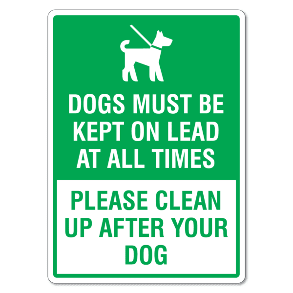 Dogs Must Be Kept On Lead At All Times