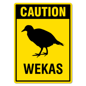 Caution Wekas