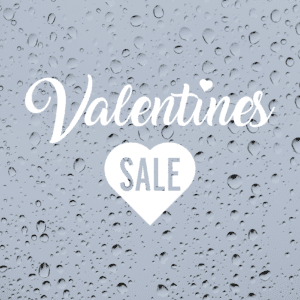 Valentines Sale Window Sticker