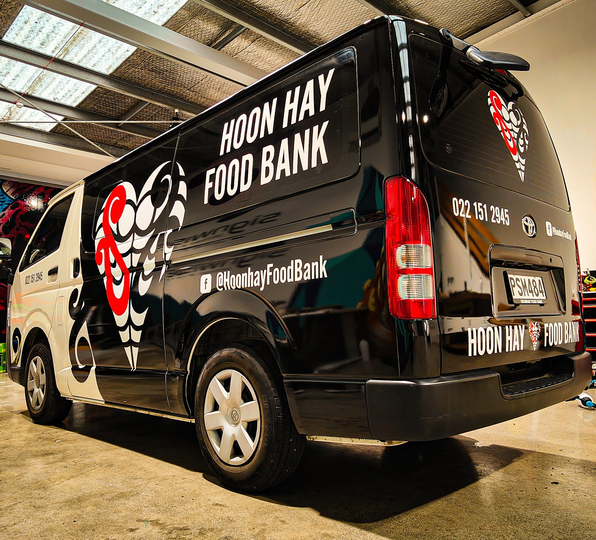 Hoon Hay Food Bank Vehicle Graphics