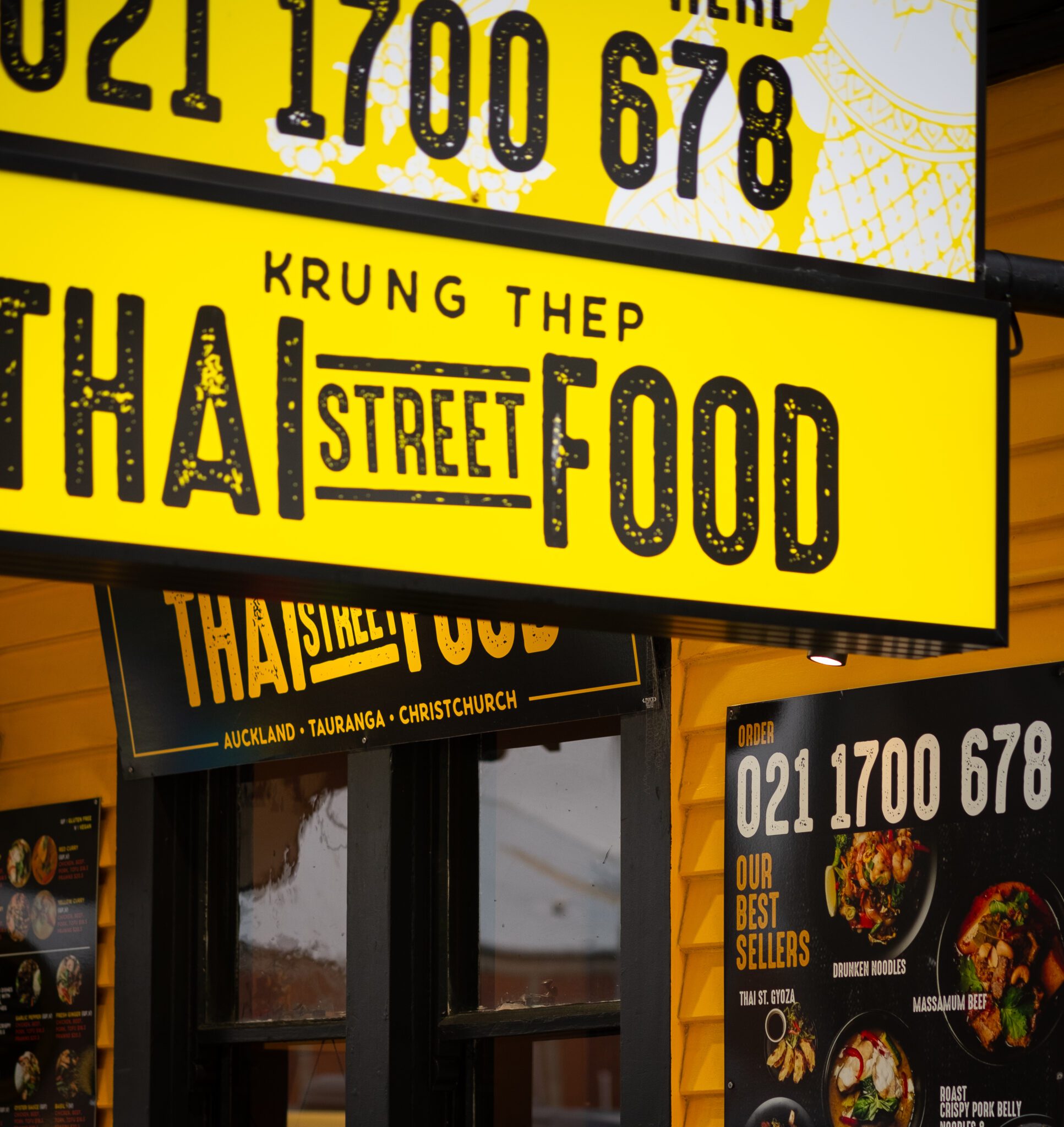 Thai Street Food Signage