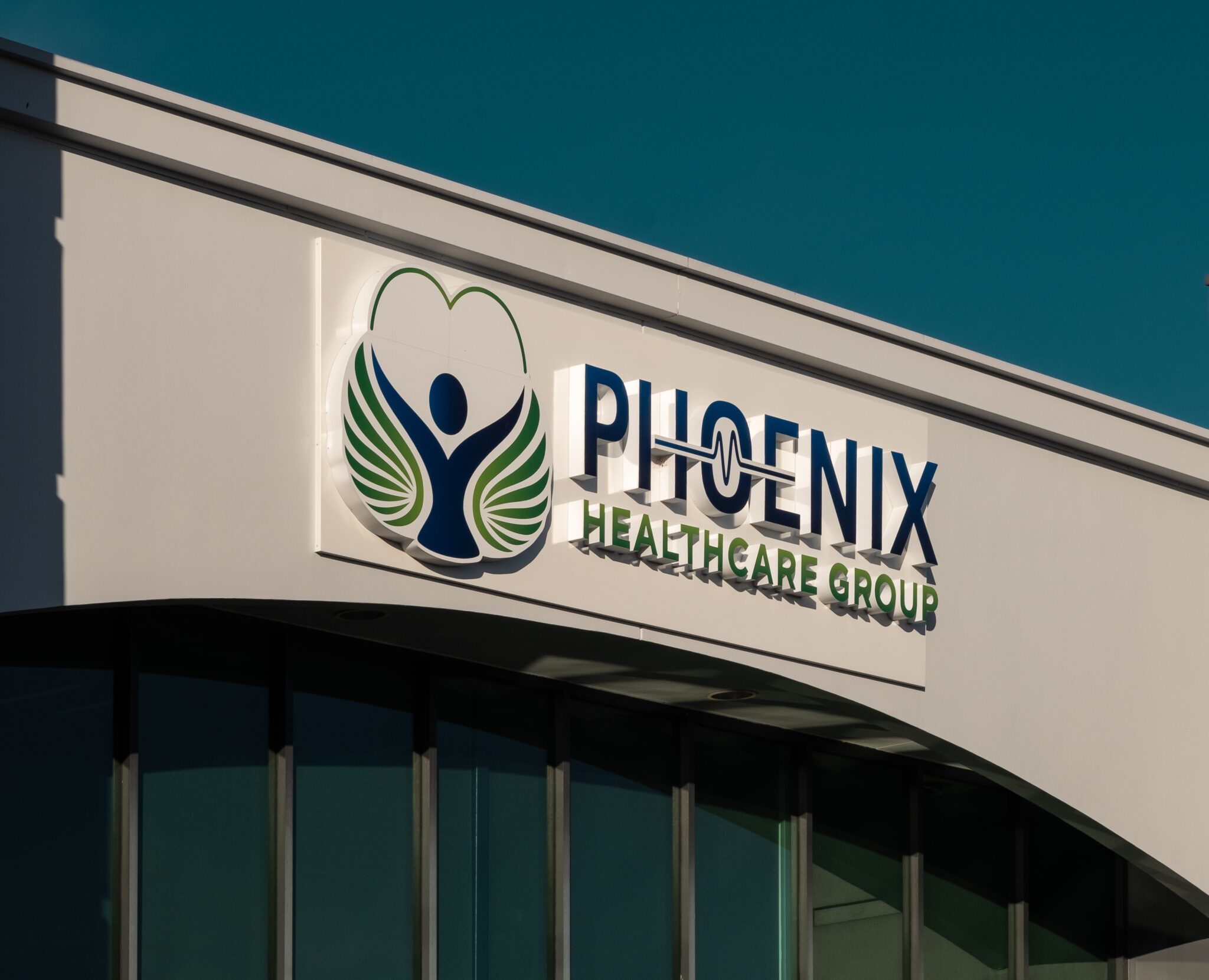 Phoenix Healthcare 3D Letters