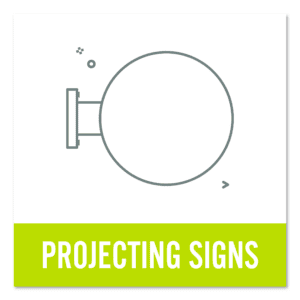 Projecting Signs